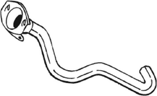 BOSAL 753-737 - Abgasrohr