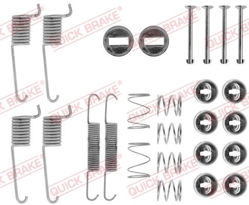 Accessory Kit, brake shoes 105-0714