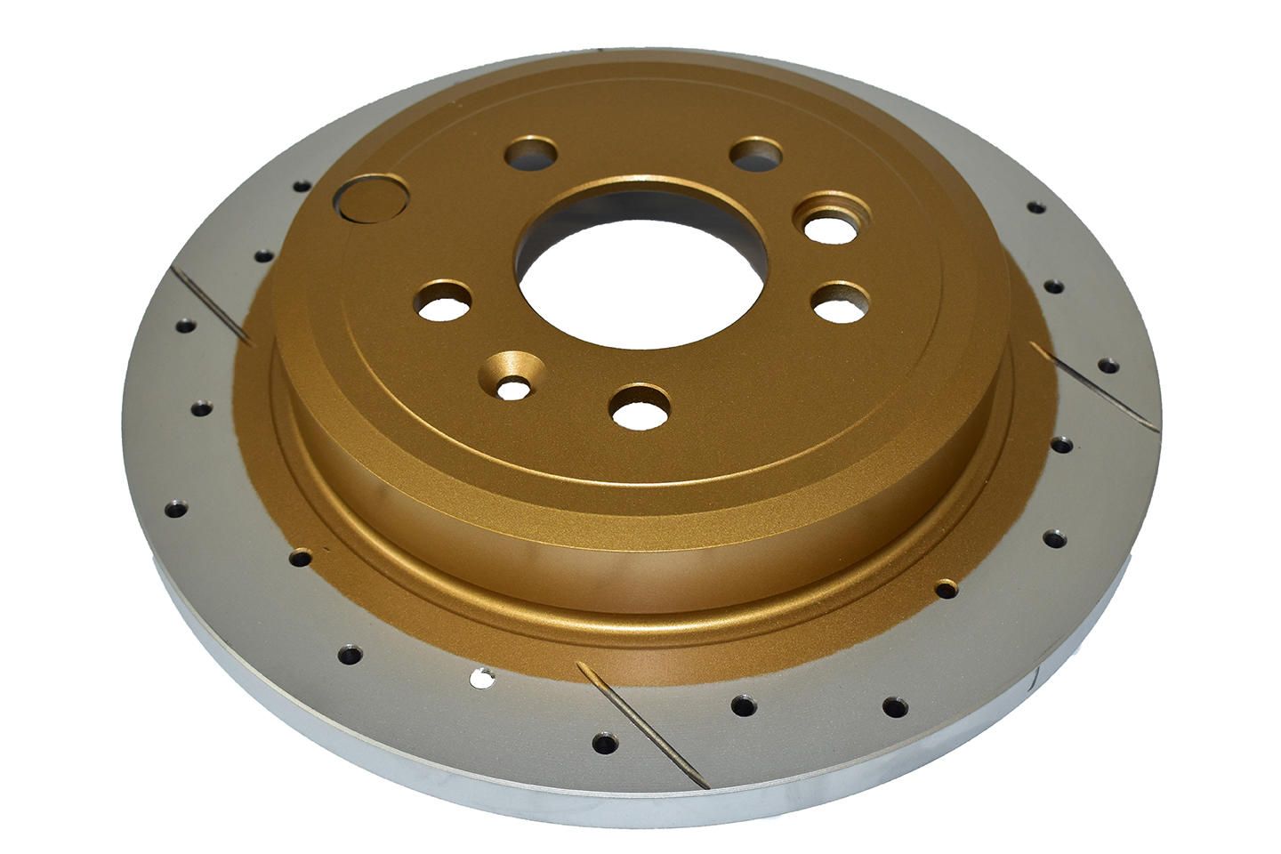 Street Gold Cross-drilled/slotted SLD[ Ford BA/BF & FG 02-> R ] - TecDoc 2