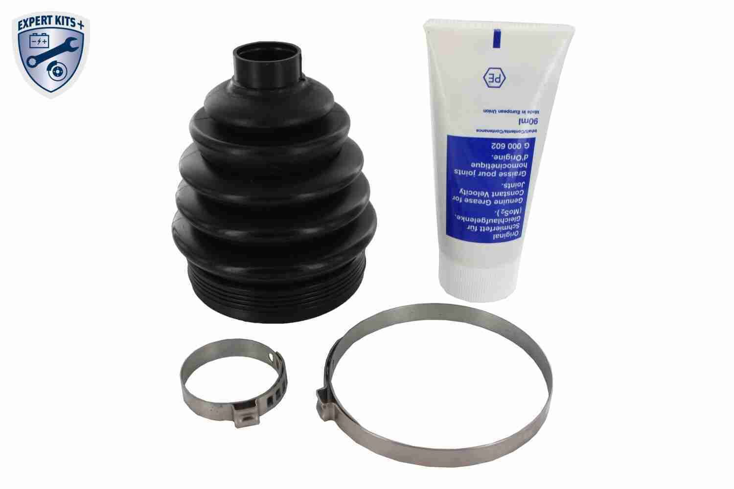 Faltenbalgsatz, Antriebswelle