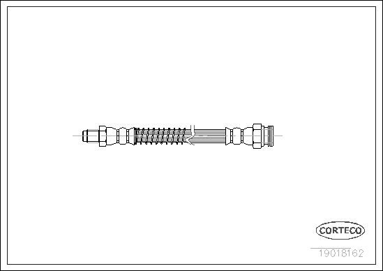 FLEXIBLE DE FREIN PEUGEOT 305  0705