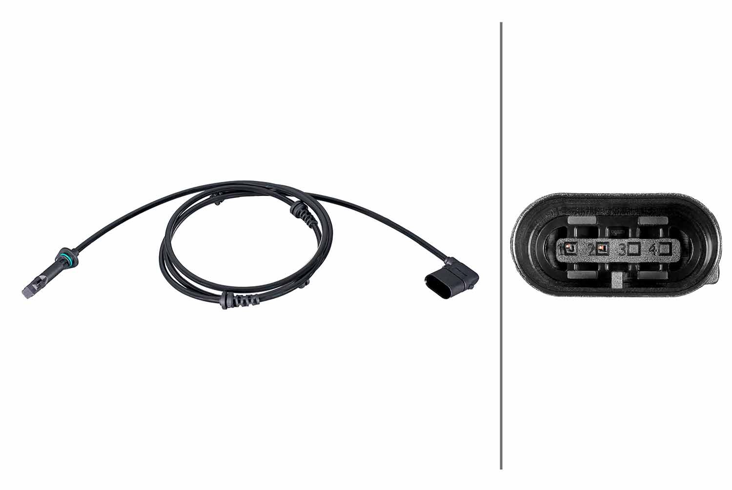 Hella 6PU 358 216-671 Sensor, Raddrehzahl