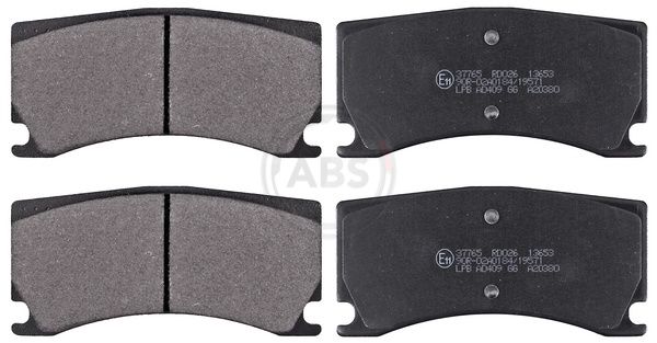 Bremsbelagsatz, Scheibenbremse