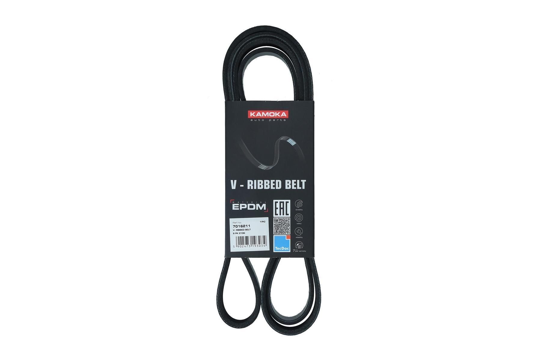 KAMOKA 7016211 - Keilrippenriemen