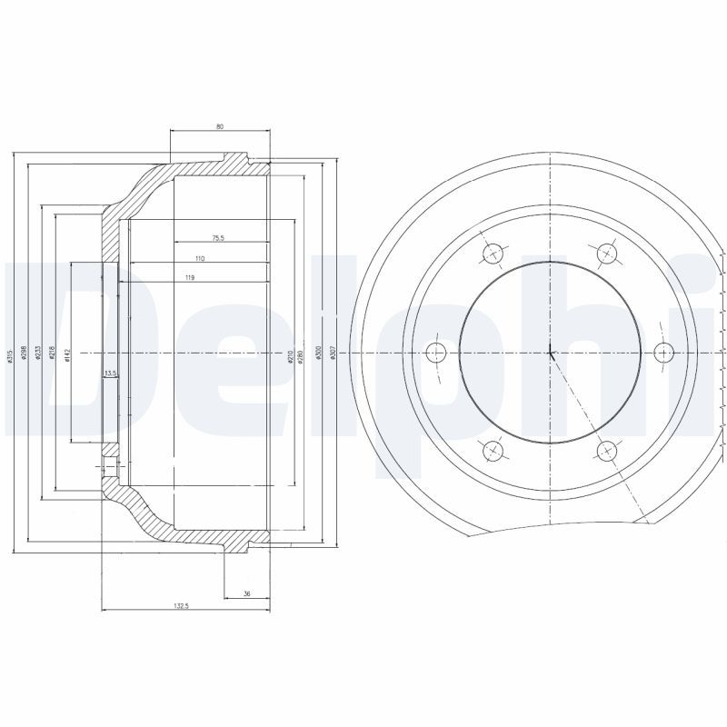 TAMBOUR DE FREIN  0702