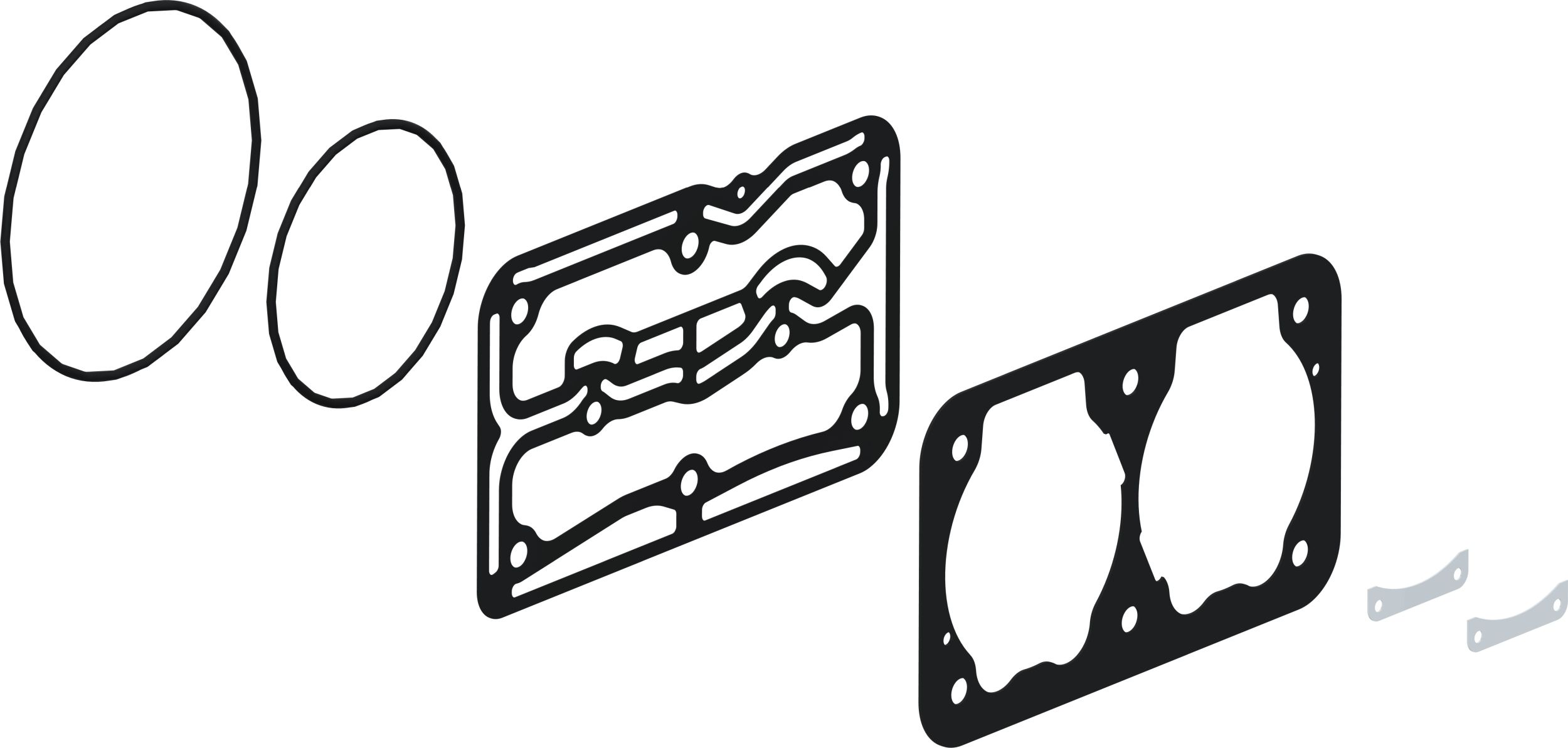 Repair kit, air compressor 4115530002