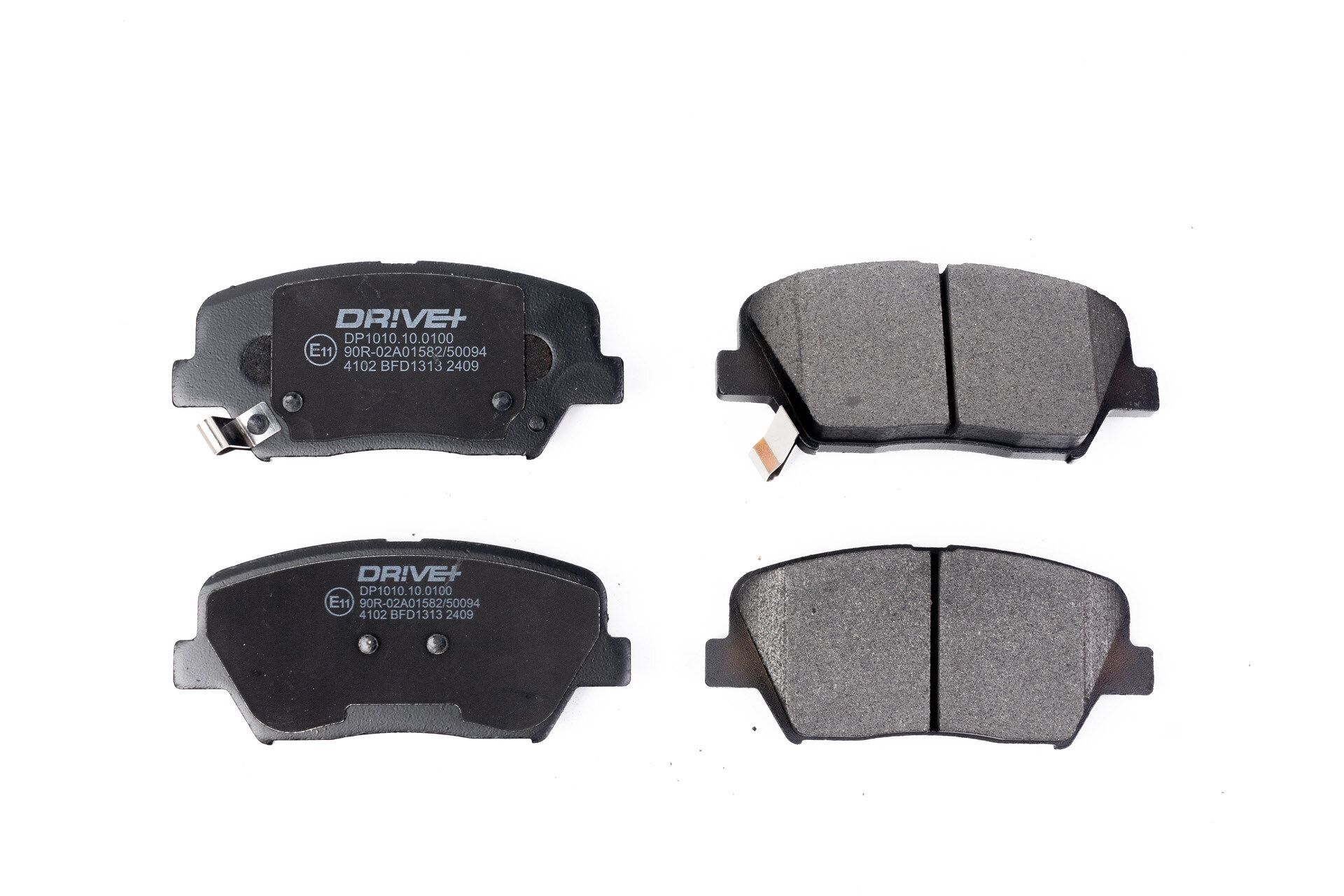 stabdžių trinkelių rinkinys, diskinis stabdys DP1010.10.0100 Dr!ve+