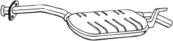 Mittelschalldämpfer