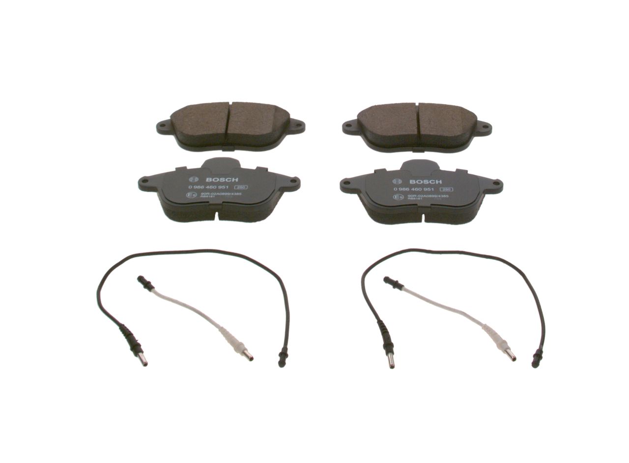 Brake Pad Set, disc brake 0 986 460 951