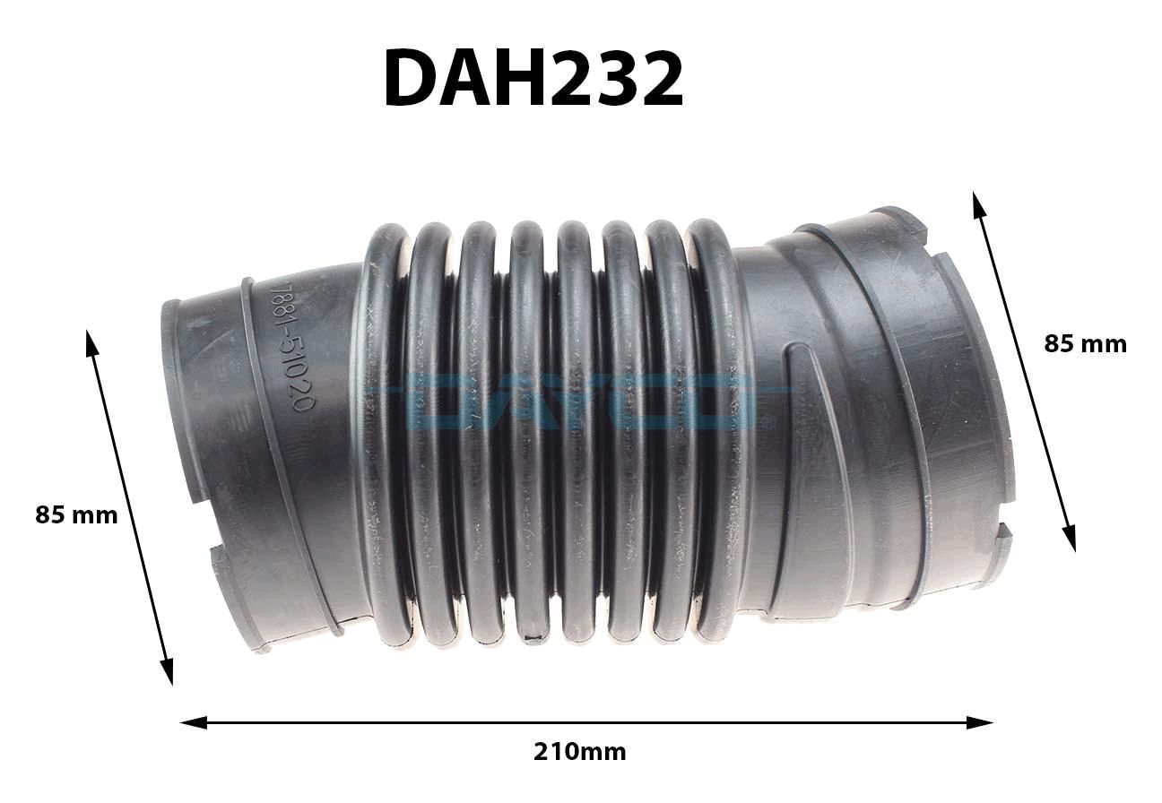 DAYCO AIR INTAKE HOSE TOYOTA - TecDoc Only