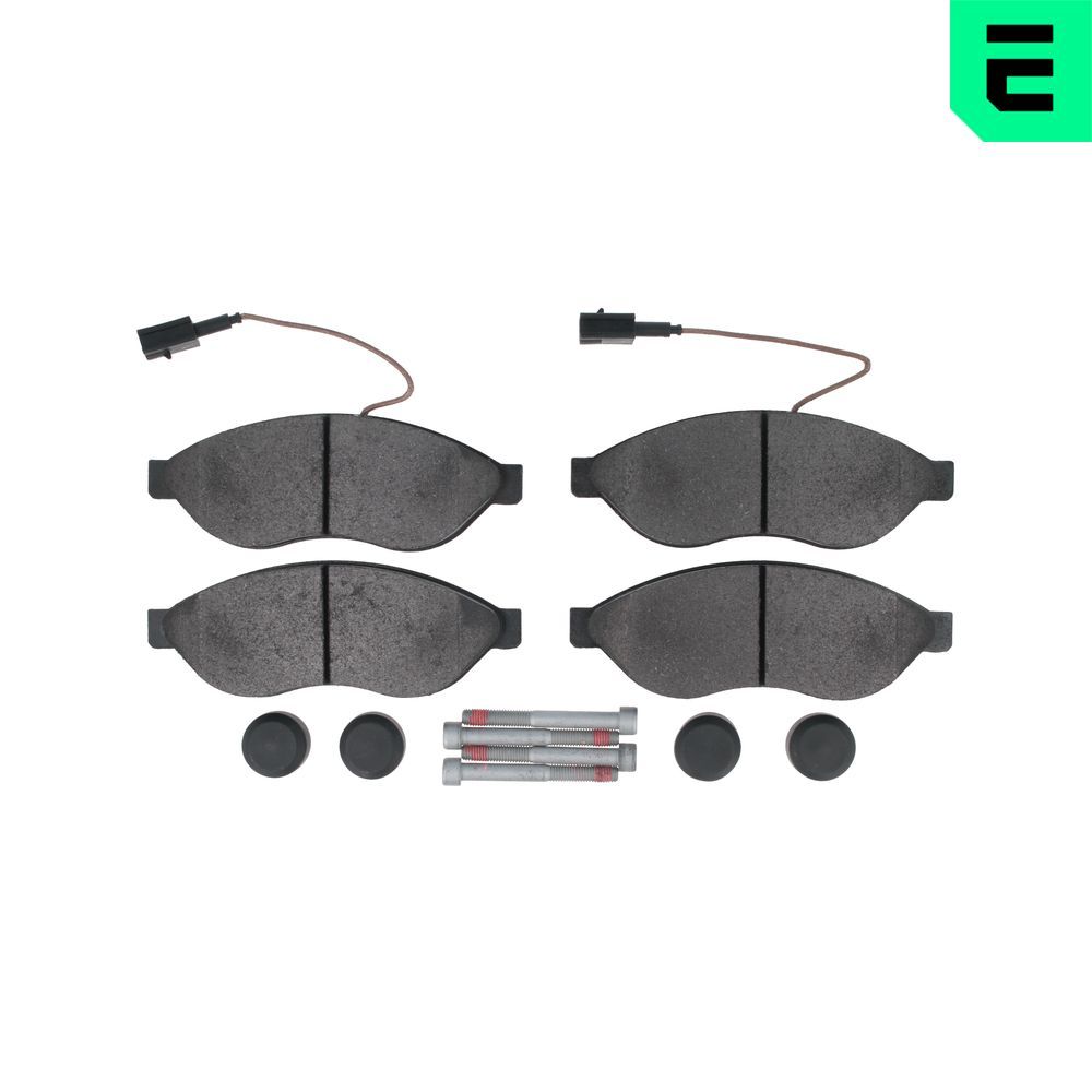 Гальмівні колодки OPTIMAL BP-12750 2 из 3