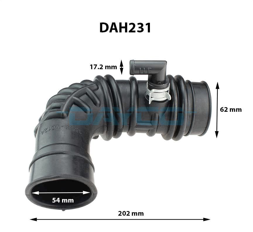 DAYCO AIR INTAKE HOSE NISSAN - TecDoc Only