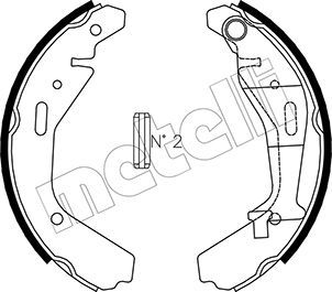 Brake Shoe Set 53-0318