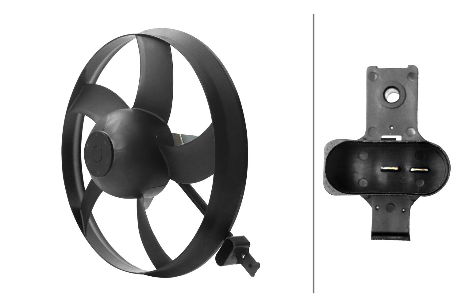 L&uuml;fter, Motork&uuml;hlung