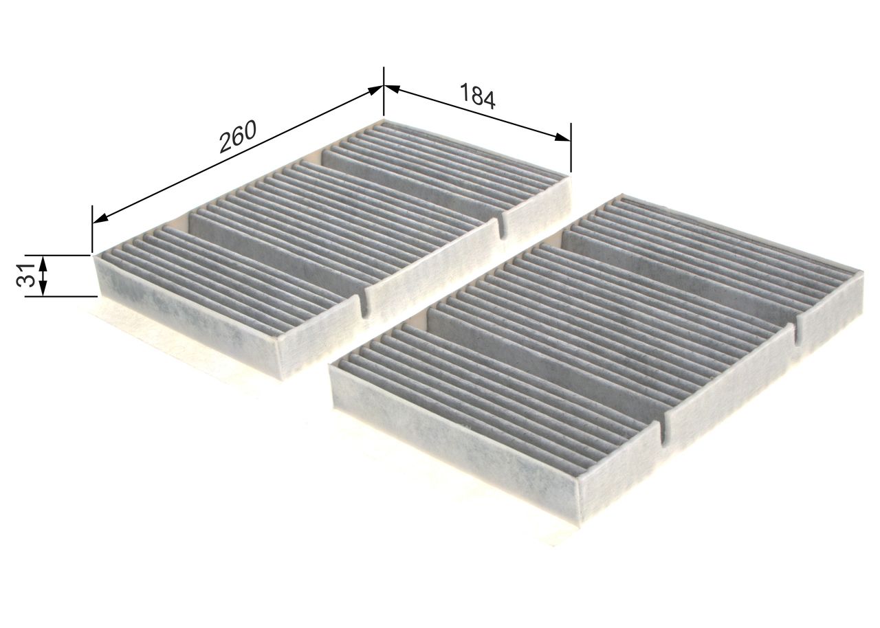 Filter, Innenraumluft Filter, Innenraumluft