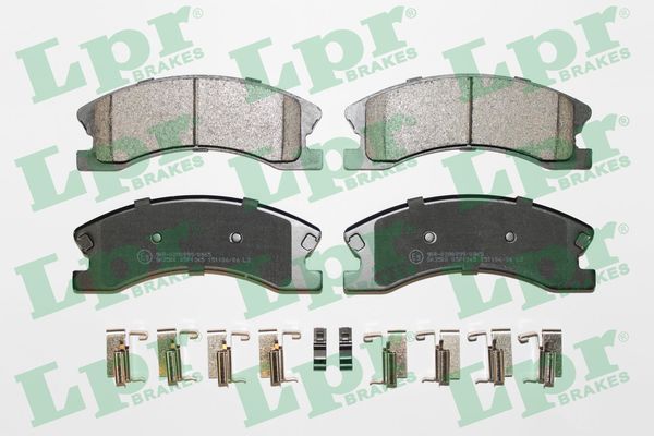 Brake Pad Set, disc brake 05P1365