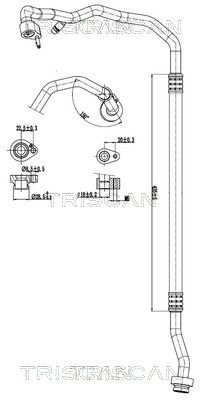 Hochdruck-/Niederdruckleitung, Klimaanlage