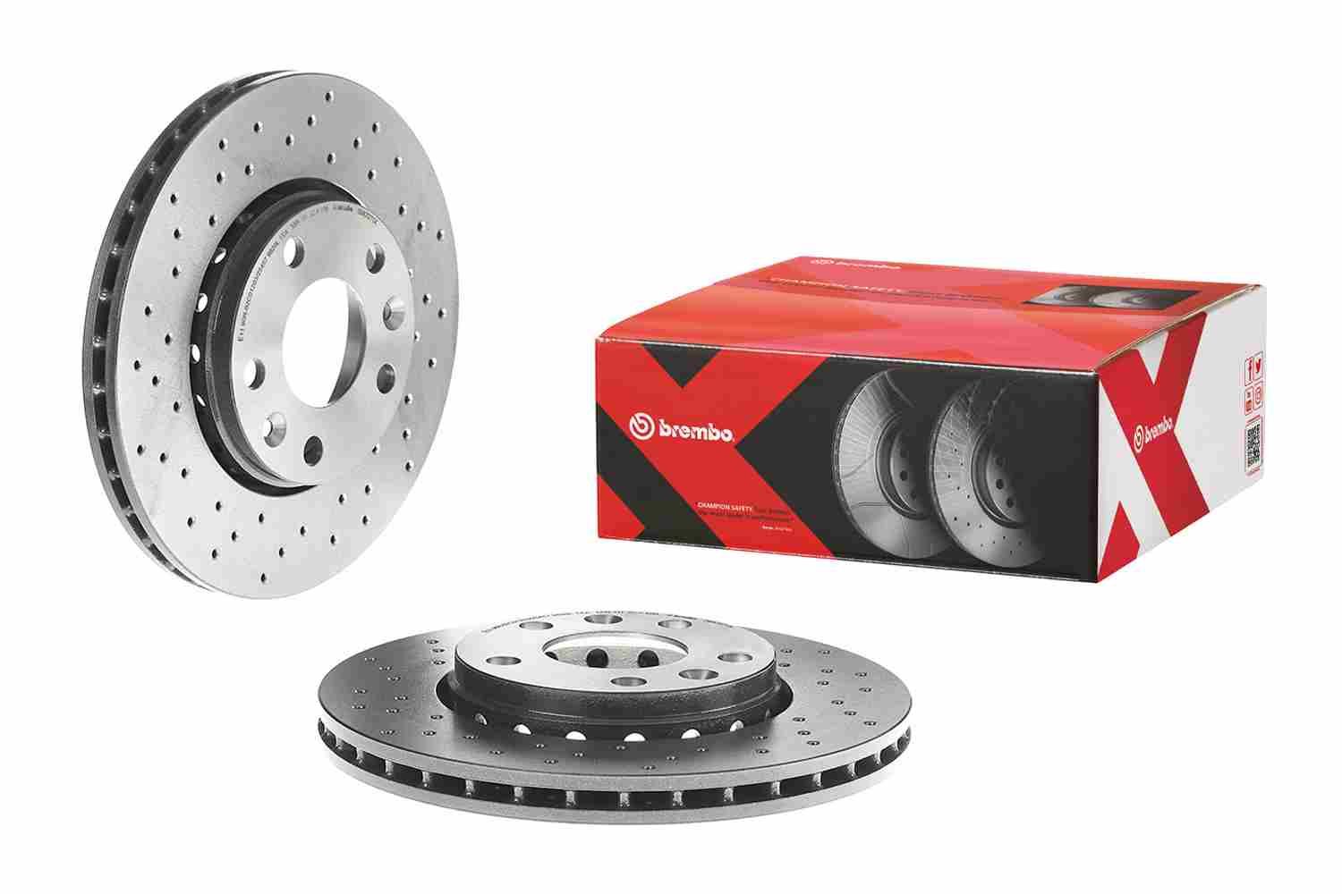 BREMBO 09.A727.1X - Bremsscheibe XTRA LINE - Xtra