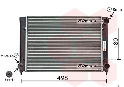 VAN WEZEL 58002040 - K&uuml;hler, Motork&uuml;hlung *** IR PLUS ***