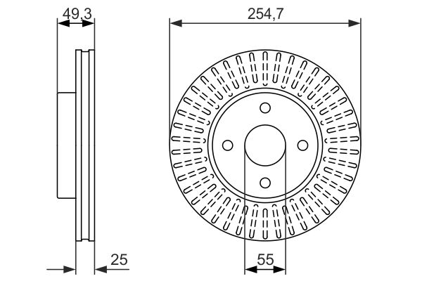 Brake Disc 0 986 479 935