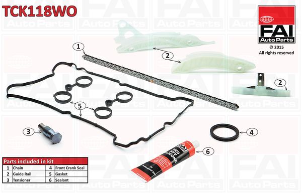 Timing Chain Kit TCK118WO