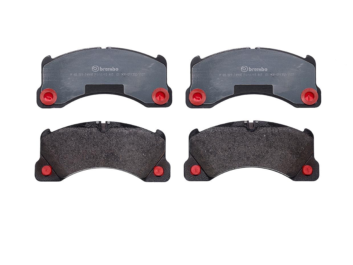 BREMBO P 65 021 - Bremsbelagsatz, Scheibenbremse PRIME LINE