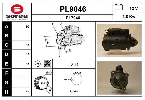 DEMARREUR PL -