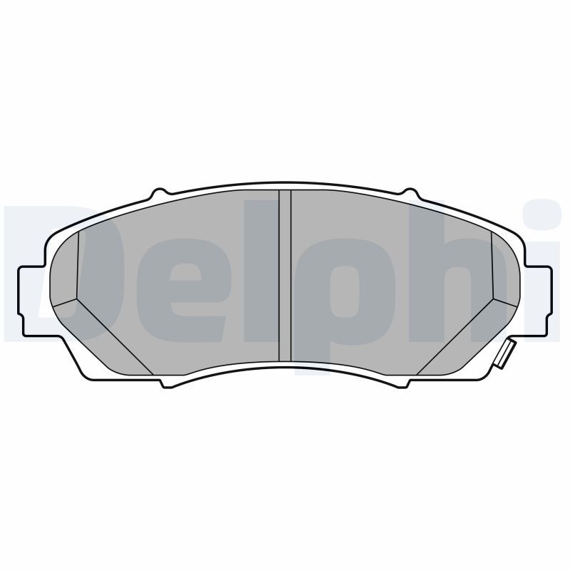 Brake Pad Set, disc brake LP3613