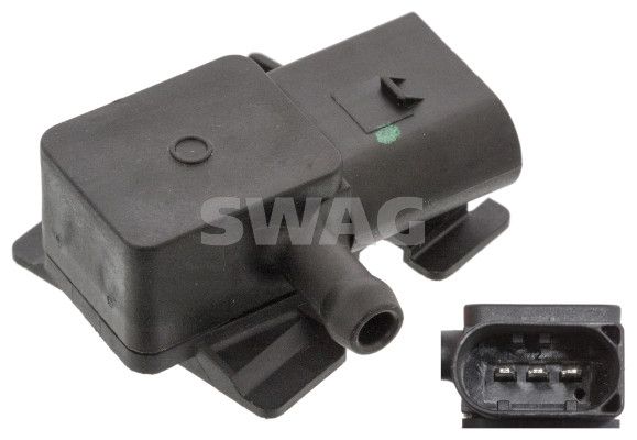 SWAG 20 94 7155 - Sensor, Abgasdruck