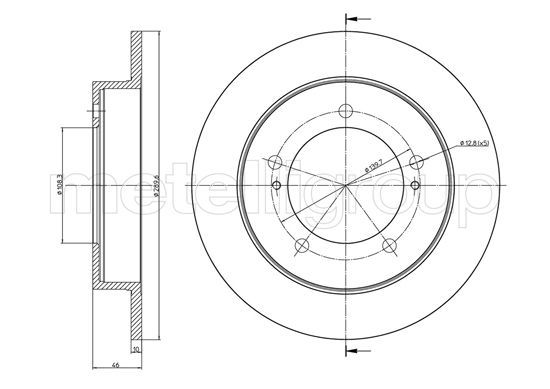 Brake Disc 800-1096