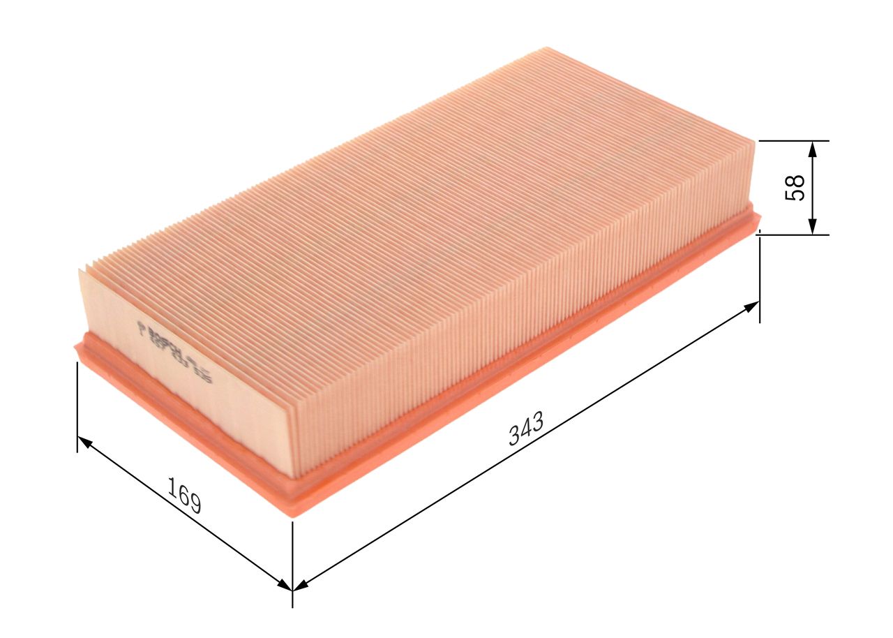BOSCH 1 457 433 535 - Luftfilter