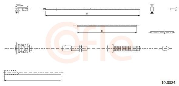 Accelerator Cable 92.10.0384