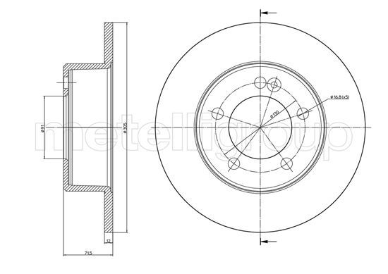 Brake Disc 23-1386C