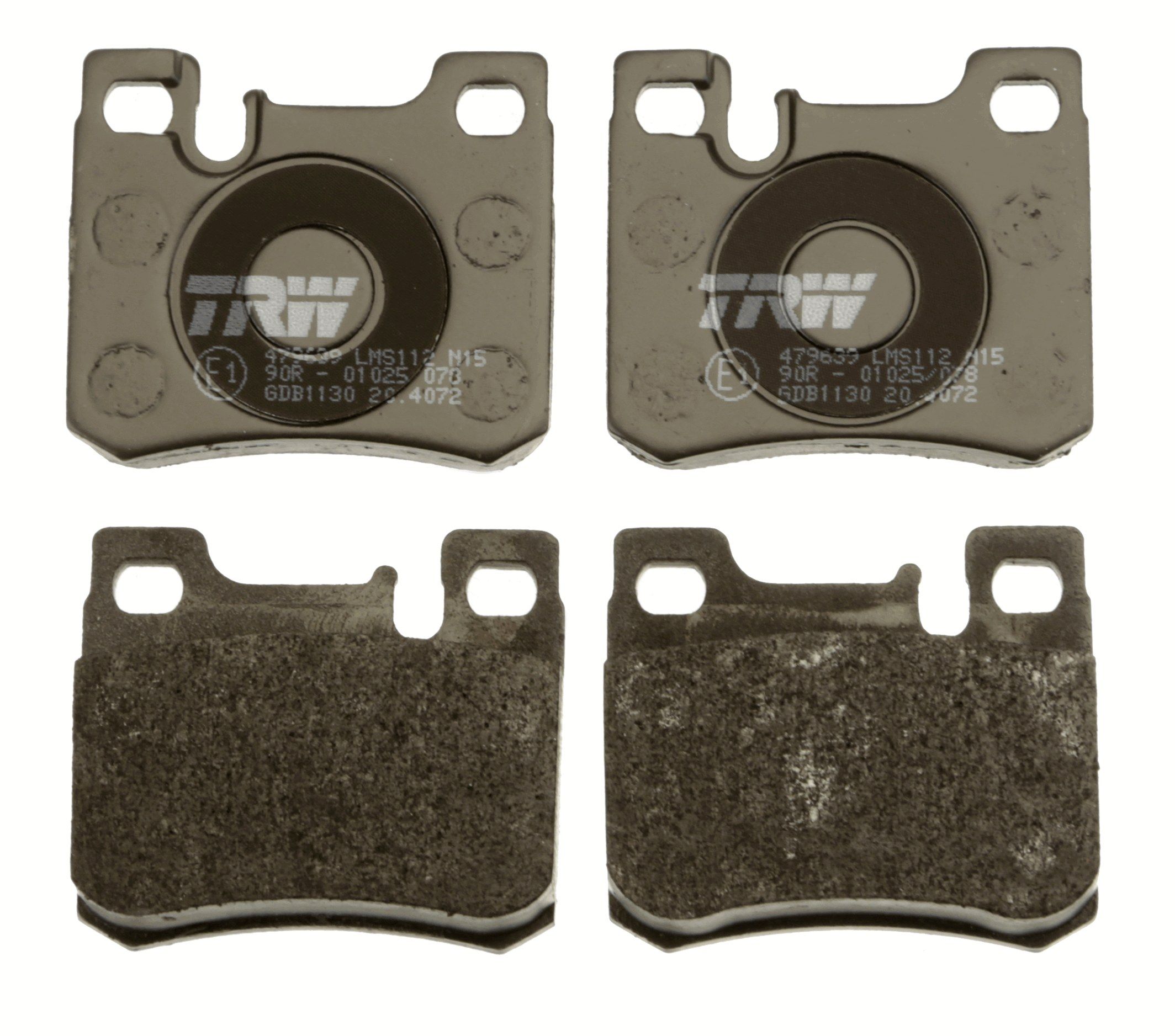 TRW DISC BRAKE PADS - TecDoc 2