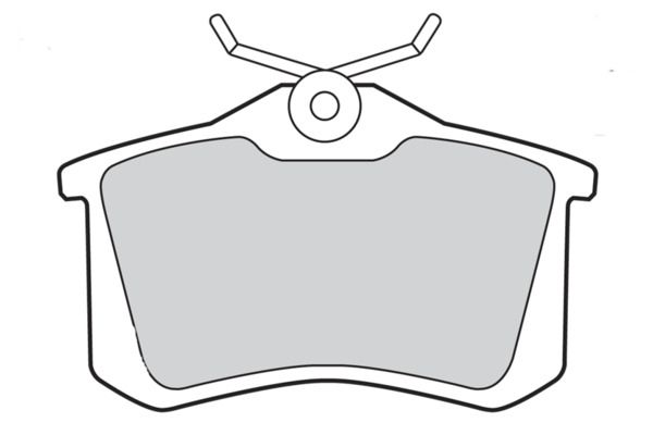 Bremsbelagsatz, Scheibenbremse
