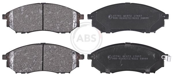 Brake Pad Set, disc brake 37791