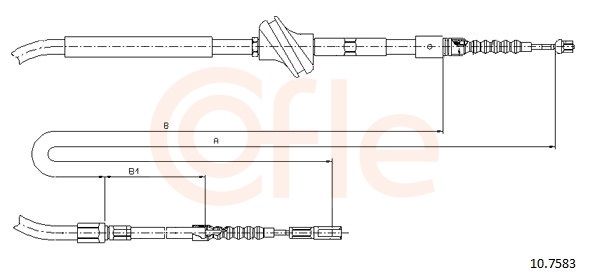 Seilzug, Feststellbremse