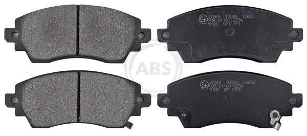 A.B.S. 37269 - Bremsbelagsatz, Scheibenbremse
