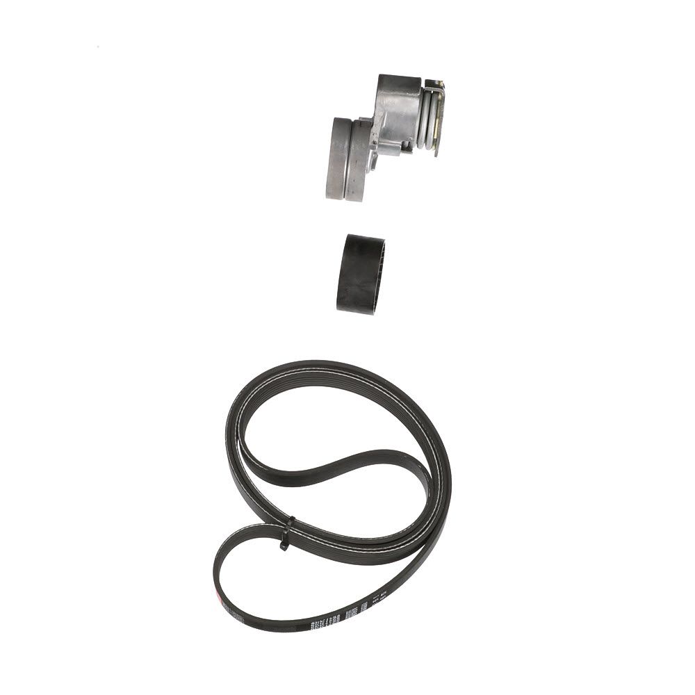 V formos rumbuotas diržas, komplektas