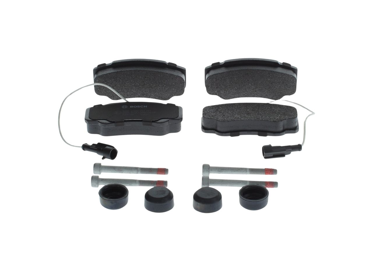 Bremsbelagsatz, Scheibenbremse