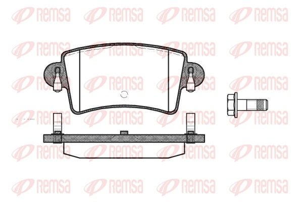 Premium Rear Brake Pad Set Premium Rear Brake Pad Set