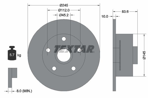 Brake Disc 92154303