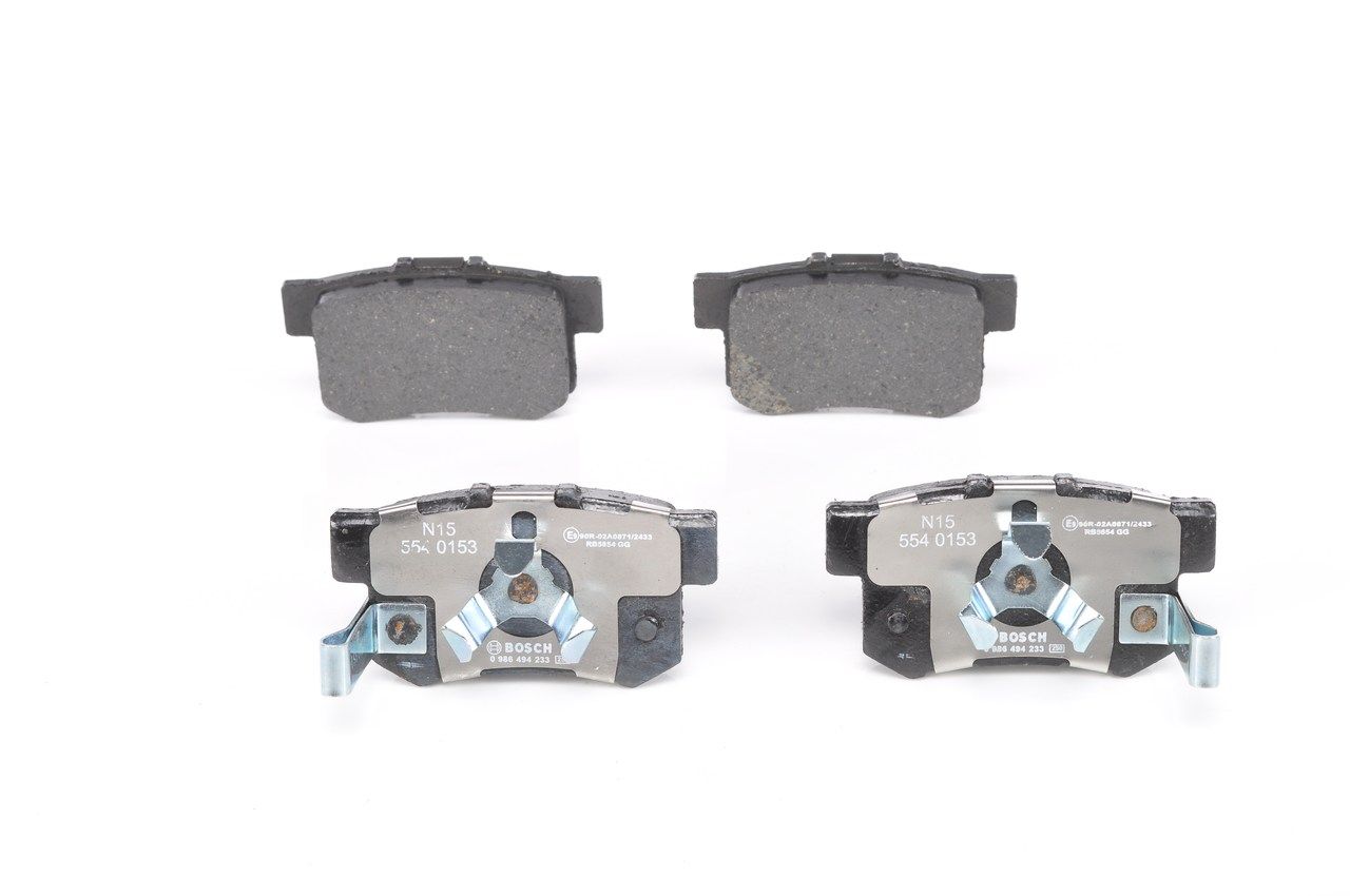 Brake Pad Set, disc brake 0 986 494 233