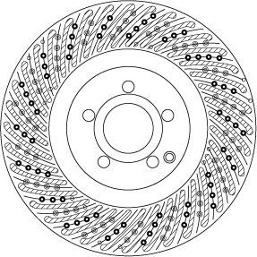 TRW BRAKE DISC - TecDoc 2