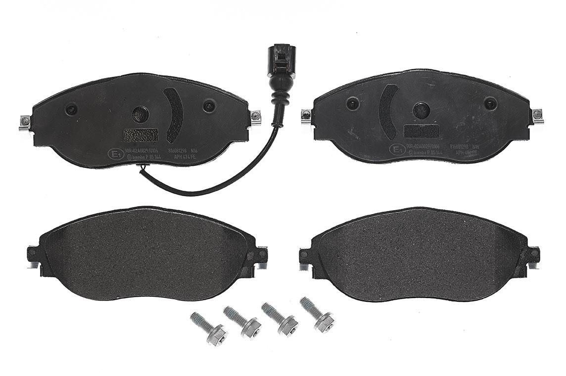 BREMBO P 85 144X - Bremsbelagsatz, Scheibenbremse XTRA LINE