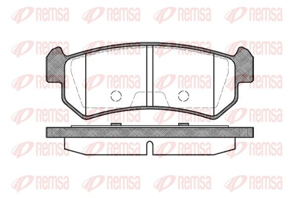 Premium Rear Brake Pad Set Premium Rear Brake Pad Set