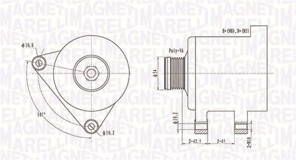 Alternator 063731553010