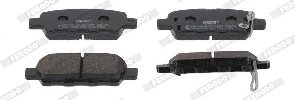 Brake Pad Set, disc brake FDB4756