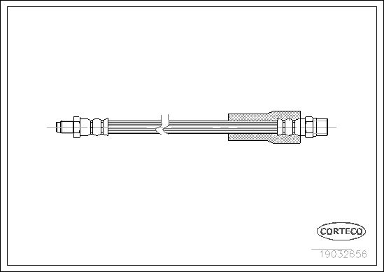 FLEXIBLE DE FREIN AUDI A8  0705