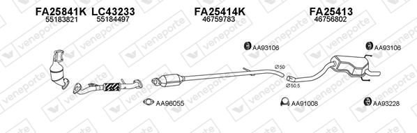 FORD MONDEO 1.6I-1.8I CAT     93-96  .